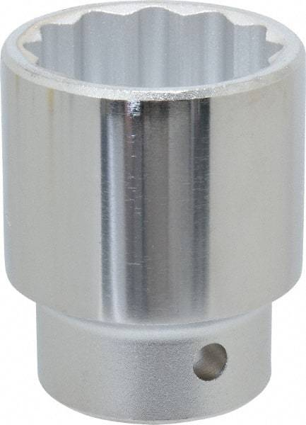 Proto - 1-1/2", 3/4" Drive, Standard Hand Socket - 12 Points, 2-13/32" OAL, Chrome Finish - Exact Tool & Supply