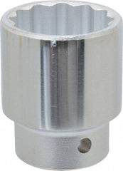 Proto - 1-1/2", 3/4" Drive, Standard Hand Socket - 12 Points, 2-13/32" OAL, Chrome Finish - Exact Tool & Supply