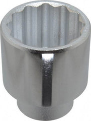 Proto - 1-7/8", 1/4" Drive, Standard Hand Socket - 6 Points, 2" OAL, Chrome Finish - Exact Tool & Supply