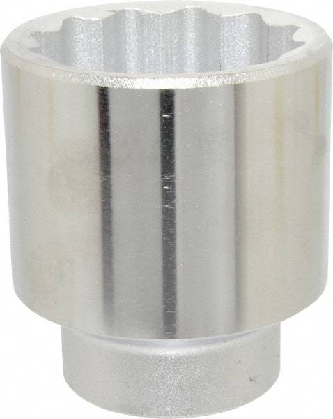 Proto - 2-1/8", 3/4" Drive, Standard Hand Socket - 12 Points, 3-9/32" OAL, Chrome Finish - Exact Tool & Supply