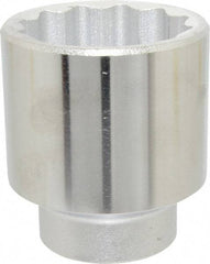 Proto - 2-1/8", 3/4" Drive, Standard Hand Socket - 12 Points, 3-9/32" OAL, Chrome Finish - Exact Tool & Supply