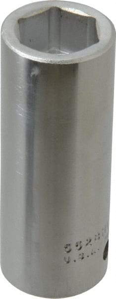 Proto - 7/8", 3/4" Drive, Deep Hand Socket - 6 Points, 3-1/2" OAL, Chrome Finish - Exact Tool & Supply