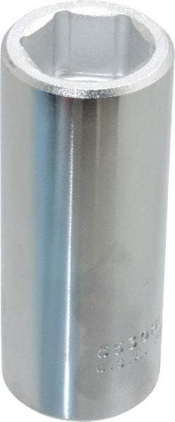 Proto - 15/16", 3/4" Drive, Deep Hand Socket - 6 Points, 3-1/2" OAL, Chrome Finish - Exact Tool & Supply