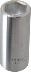 Proto - 1", 3/4" Drive, Deep Hand Socket - 6 Points, 3-1/2" OAL, Chrome Finish - Exact Tool & Supply