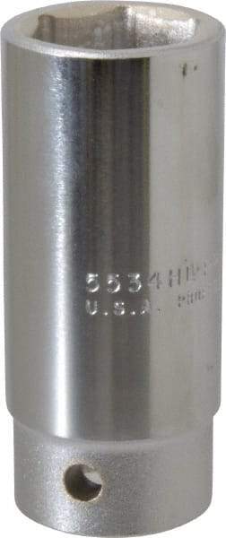 Proto - 1-1/16", 3/4" Drive, Deep Hand Socket - 6 Points, 3-1/2" OAL - Exact Tool & Supply