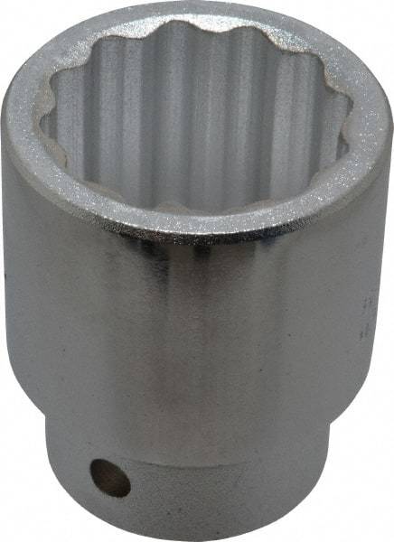 Proto - 3/4" Drive, Standard Hand Socket - 12 Points, 2-13/32" OAL, Chrome Finish - Exact Tool & Supply