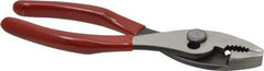 Proto - 6-9/16" OAL, 1-3/4" Jaw Length, 1-3/16" Jaw Width, Combination Slip Joint Pliers - Regular Nose Head, Standard Tool, Wire Cutting Shear - Exact Tool & Supply