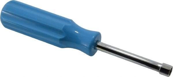 Proto - 7mm Solid Shaft Nutdriver - Plastic Handle, 6-3/4" OAL - Exact Tool & Supply
