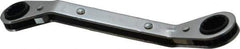 Proto - 1/2" x 9/16" 12 Point Reversible Ratcheting Offset Box Wrench - Double End, 6-1/2" OAL, Steel, 25° Offset - Exact Tool & Supply