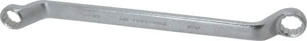 Proto - 1/2" x 9/16" 12 Point Offset Box Wrench - Double End, 9" OAL, Steel, 60° Offset - Exact Tool & Supply