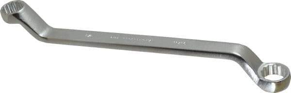 Proto - 5/8" x 11/16" 12 Point Offset Box Wrench - Double End, 10-1/4" OAL, Steel, 60° Offset - Exact Tool & Supply