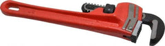Proto - 8" Steel Straight Pipe Wrench - 1" Pipe Capacity - Exact Tool & Supply