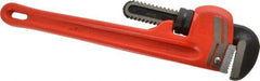 Proto - 14" Steel Straight Pipe Wrench - 2" Pipe Capacity - Exact Tool & Supply