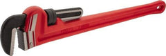Proto - 36" Steel Straight Pipe Wrench - 5" Pipe Capacity - Exact Tool & Supply