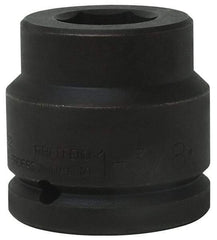 Proto - 1-1/2" Drive 3-7/8" Standard Impact Socket - 6 Points, 5-1/2" OAL - Exact Tool & Supply