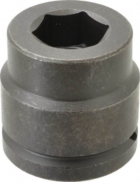 Proto - 1-1/2" Drive 1-1/2" Standard Impact Socket - 6 Points, 3-1/8" OAL - Exact Tool & Supply
