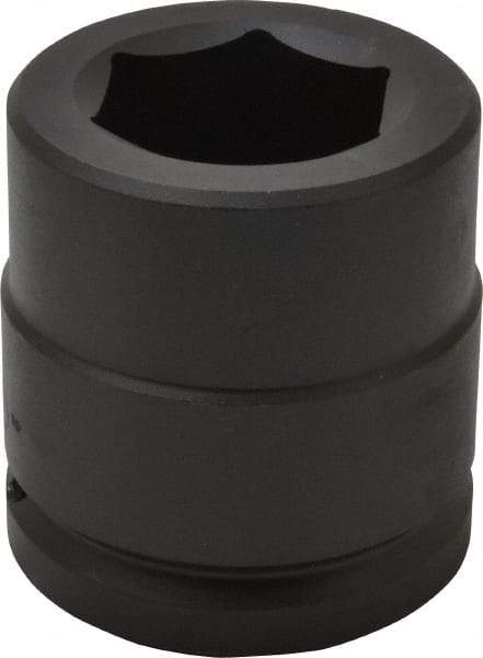 Proto - 1-1/2" Drive 1-13/16" Standard Impact Socket - 6 Points, 3-11/32" OAL - Exact Tool & Supply