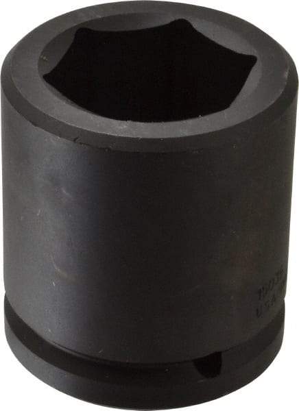 Proto - 1-1/2" Drive 2-3/16" Standard Impact Socket - 6 Points, 3-5/8" OAL - Exact Tool & Supply