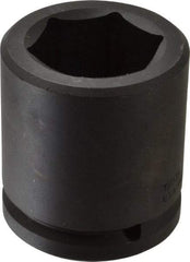 Proto - 1-1/2" Drive 2-3/16" Standard Impact Socket - 6 Points, 3-5/8" OAL - Exact Tool & Supply
