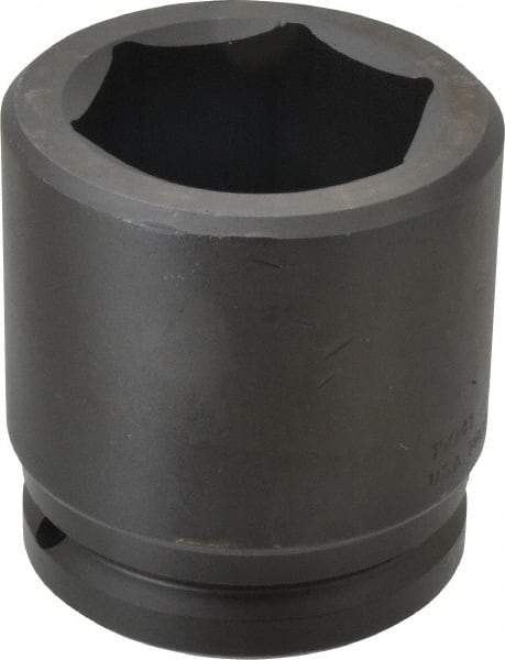 Proto - 1-1/2" Drive 2-9/16" Standard Impact Socket - 6 Points, 4" OAL - Exact Tool & Supply