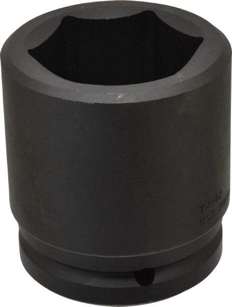 Proto - 1-1/2" Drive 2-5/8" Standard Impact Socket - 6 Points, 4-1/8" OAL - Exact Tool & Supply