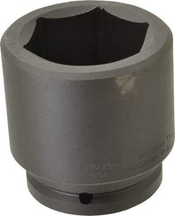 Proto - 1-1/2" Drive 2-15/16" Standard Impact Socket - 6 Points, 4-1/2" OAL - Exact Tool & Supply