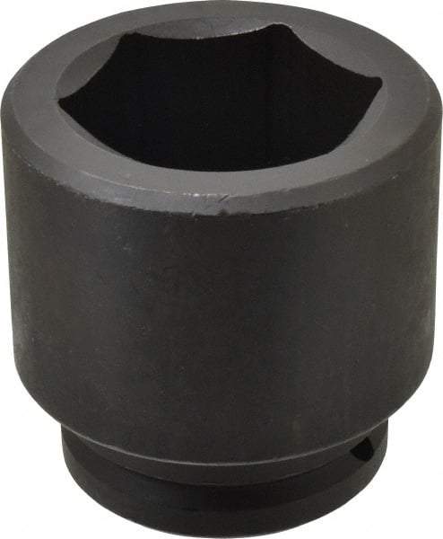 Proto - 1-1/2" Drive 3" Standard Impact Socket - 6 Points, 4-1/2" OAL - Exact Tool & Supply