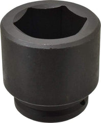 Proto - 1-1/2" Drive 3" Standard Impact Socket - 6 Points, 4-1/2" OAL - Exact Tool & Supply