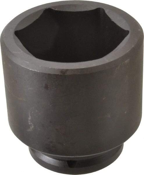 Proto - 1-1/2" Drive 3-1/2" Standard Impact Socket - 6 Points, 4-31/32" OAL - Exact Tool & Supply