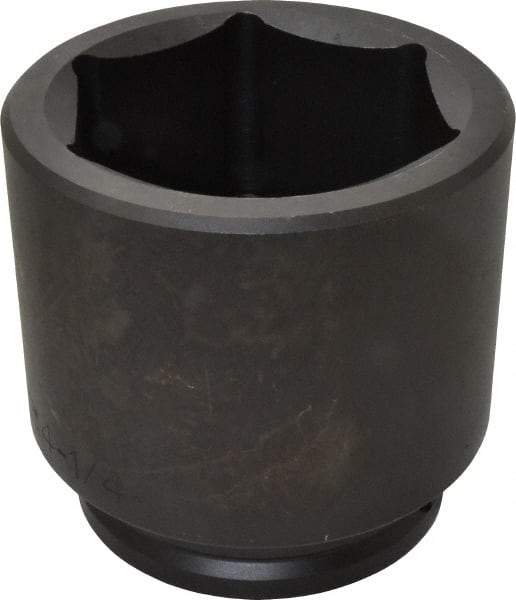 Proto - 1-1/2" Drive 4-1/4" Standard Impact Socket - 6 Points, 5-3/4" OAL - Exact Tool & Supply