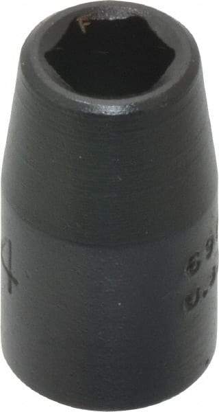 Proto - 1/4" Drive 1/4" Standard Impact Socket - 6 Points, 7/8" OAL - Exact Tool & Supply