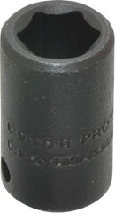 Proto - 1/4" Drive 5/16" Standard Impact Socket - 6 Points, 7/8" OAL - Exact Tool & Supply