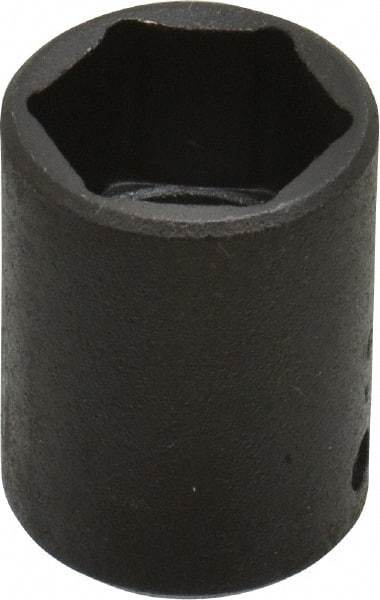 Proto - 1/4" Drive 1/2" Standard Impact Socket - 6 Points, 7/8" OAL - Exact Tool & Supply