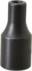 Proto - 1/4" Drive Impact Socket - 1" OAL - Exact Tool & Supply