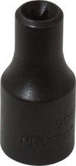 Proto - 1/4" Drive Impact Socket - 1" OAL - Exact Tool & Supply