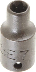 Proto - 1/4" Drive Impact Socket - 1" OAL - Exact Tool & Supply