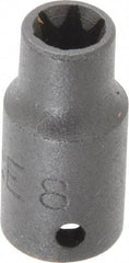 Proto - 1/4" Drive Impact Socket - 1" OAL - Exact Tool & Supply