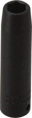 Proto - 1/4" Drive 9/32" Deep Impact Socket - 6 Points, 2" OAL - Exact Tool & Supply