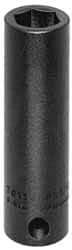 Proto - 1/4" Drive 10mm Deep Impact Socket - 6 Points, 2" OAL - Exact Tool & Supply