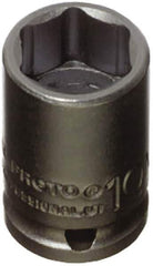 Proto - 1/4" Drive 4mm Standard Impact Socket - 6 Points, 7/8" OAL - Exact Tool & Supply