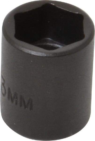 Proto - 1/4" Drive 13mm Standard Impact Socket - 6 Points, 7/8" OAL - Exact Tool & Supply