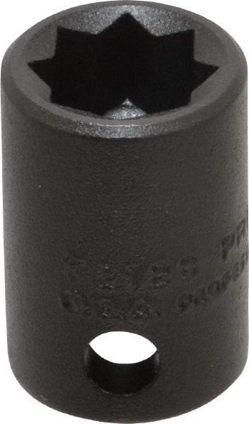 Proto - 3/8" Drive 3/8" Standard Impact Socket - 8 Points, 1" OAL - Exact Tool & Supply