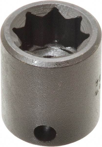 Proto - 3/8" Drive 1/2" Standard Impact Socket - 8 Points, 1-1/16" OAL - Exact Tool & Supply