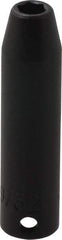 Proto - 3/8" Drive 9/32" Deep Impact Socket - 6 Points, 2-3/4" OAL - Exact Tool & Supply
