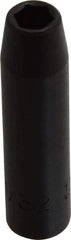 Proto - 3/8" Drive 11/32" Deep Impact Socket - 6 Points, 2-3/4" OAL - Exact Tool & Supply
