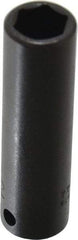 Proto - 3/8" Drive 1/2" Deep Impact Socket - 6 Points, 2-3/4" OAL - Exact Tool & Supply