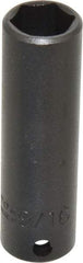 Proto - 3/8" Drive 9/16" Deep Impact Socket - 6 Points, 2-3/4" OAL - Exact Tool & Supply