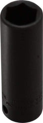 Proto - 3/8" Drive 5/8" Deep Impact Socket - 6 Points, 2-3/4" OAL - Exact Tool & Supply