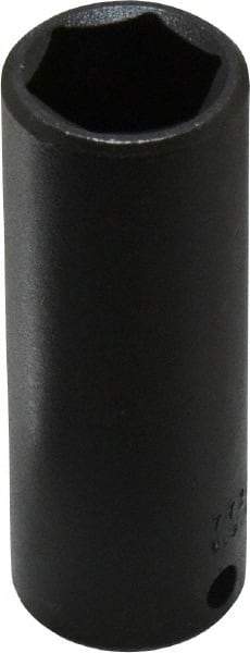 Proto - 3/8" Drive 11/16" Deep Impact Socket - 6 Points, 2-3/4" OAL - Exact Tool & Supply