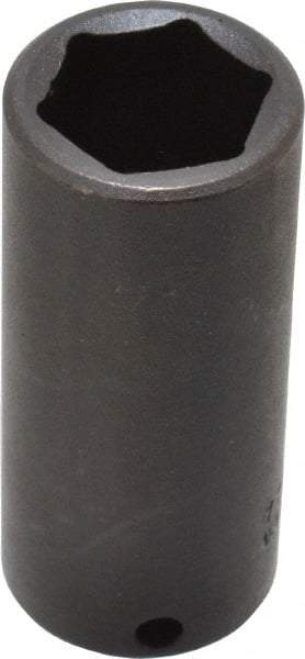 Proto - 3/8" Drive 13/16" Deep Impact Socket - 6 Points, 2-3/4" OAL - Exact Tool & Supply